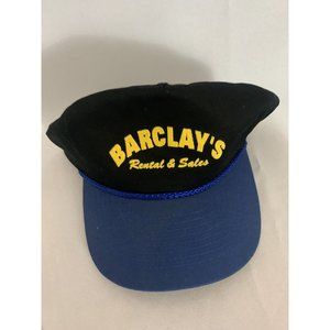 Barclay’s Rental And Sales Vintage Roped Trucker Ball Cap Strapback